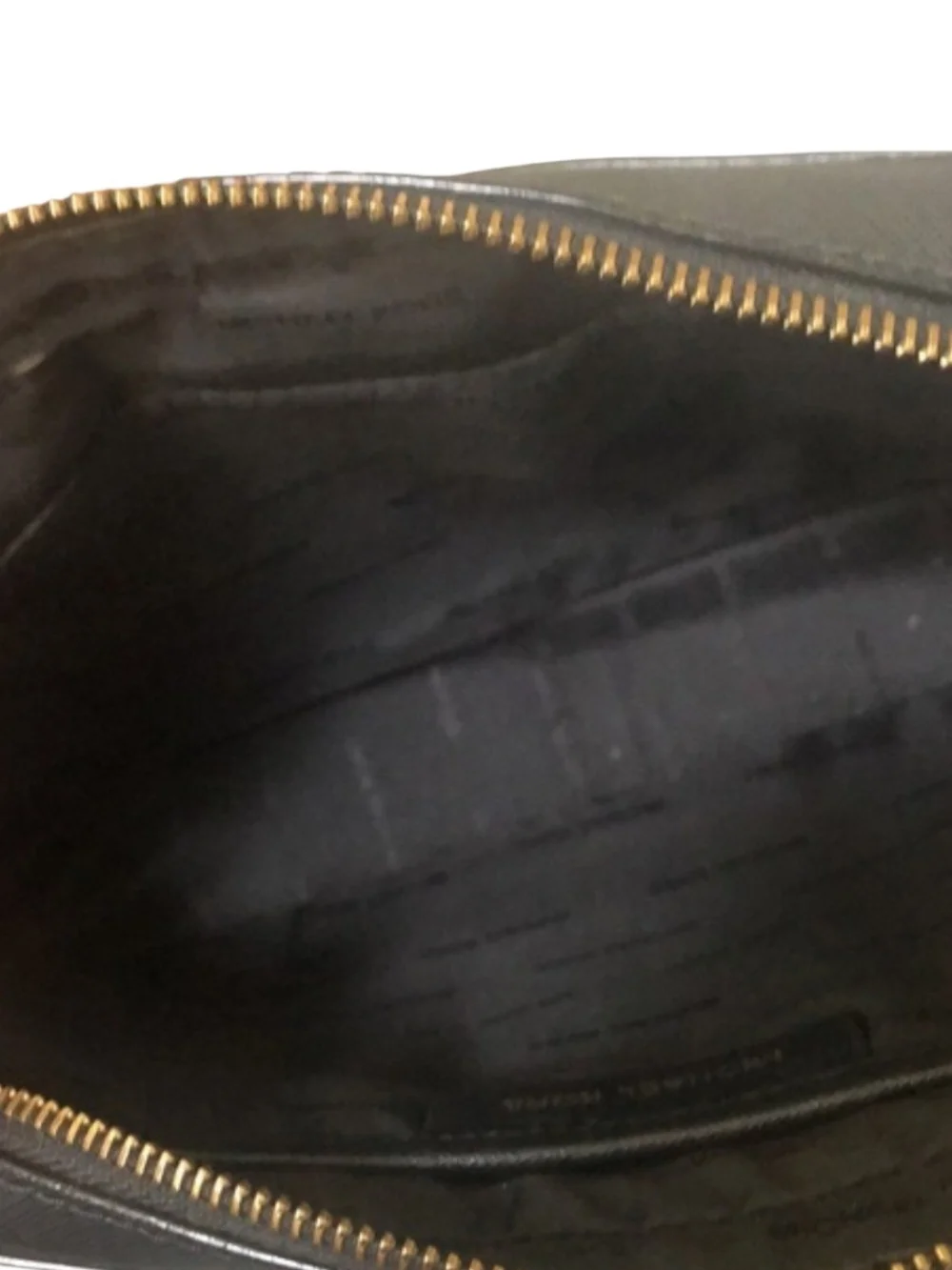MICHAEL KORS EUC Black Jet Set Saffiano Crossbody Bag - Picture 14 of 16